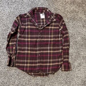 Brown Plaid Flannel